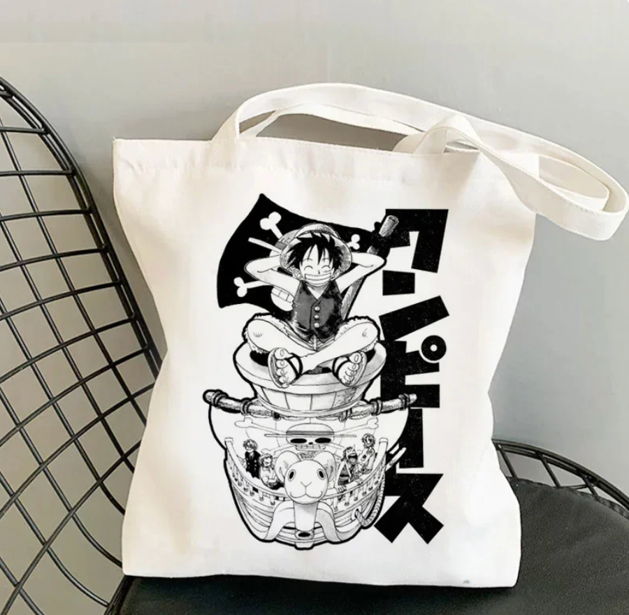 One Piece Luffy On Ship Tote Bag – WeebWorld