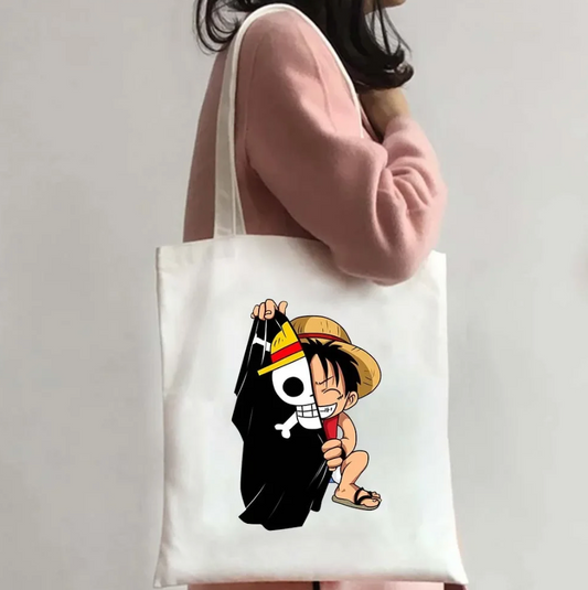 One Piece Luffy V2 Tote Bag