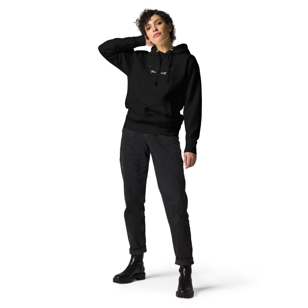 Jujutsu Kaisen Ryomen Sukuna Blackout Hoodie (Embroidered)